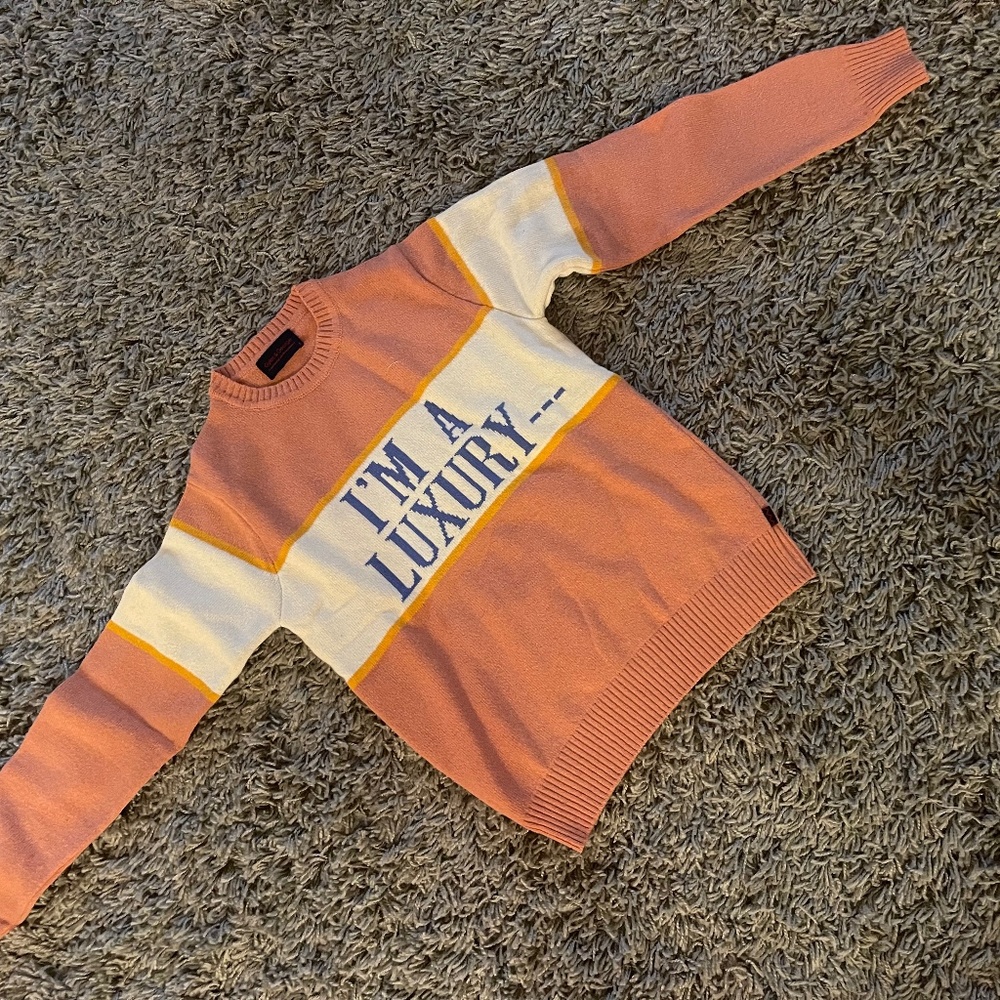 ROWING BLAZERS - GYLES & GEORGE "I'M A LUXURY" SWEATER